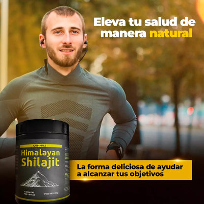 Shilajit Puro del Himalaya™- Eleva tu energía y optimiza tu rendimiento diario.